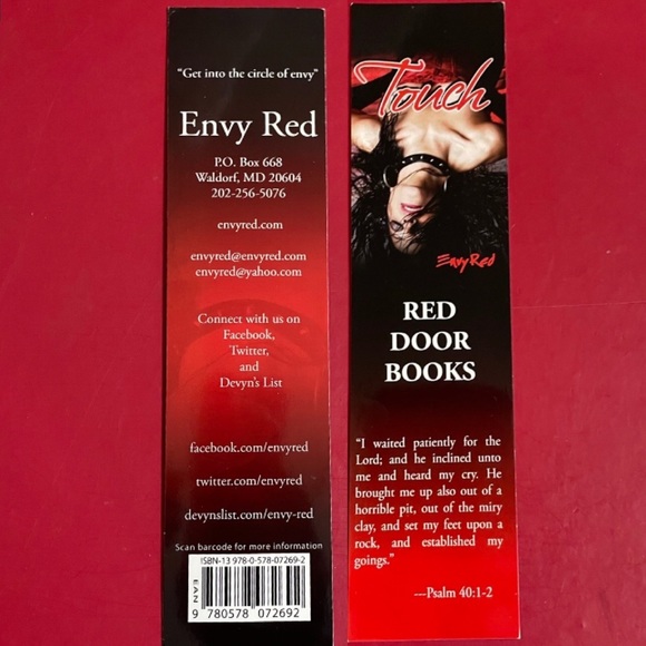 Touch A Novel Envy Red Fast Paced Paperback 📚BUNDLE BOOKS AND SAVE📚 - Picture 4 of 4